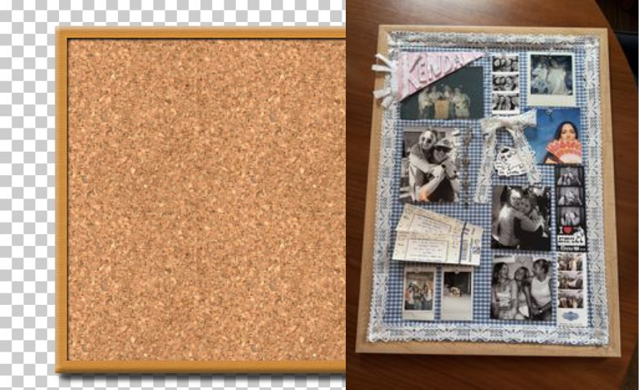 12.8 7.2 cork board